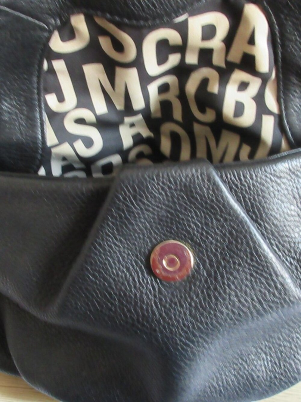Marc by MARC JACOBS Classic Q Percy Small Blacky Leather Crossbody Bag, VGC - Picture 8 of 16